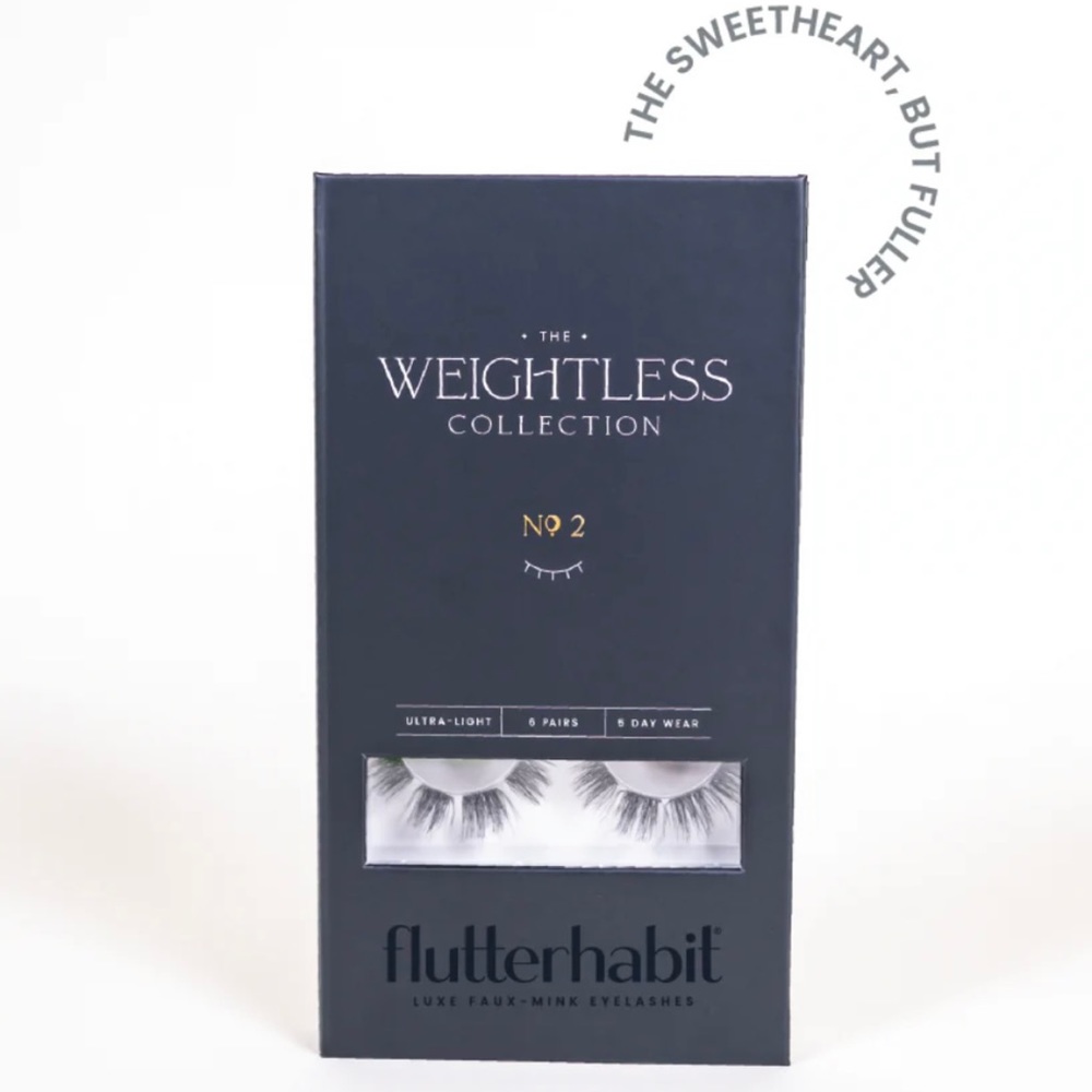 Flutterhabit lashes: weightless collection